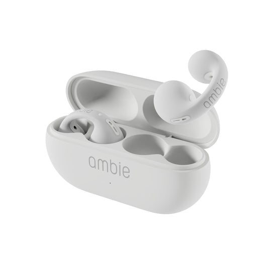 2piece ambie Open-ear Wireless Earphone Black AM-TW01 Sport Earbuds NEW Model Air Conduction Earphones TWS Bluetooth Wireless Headphones Black