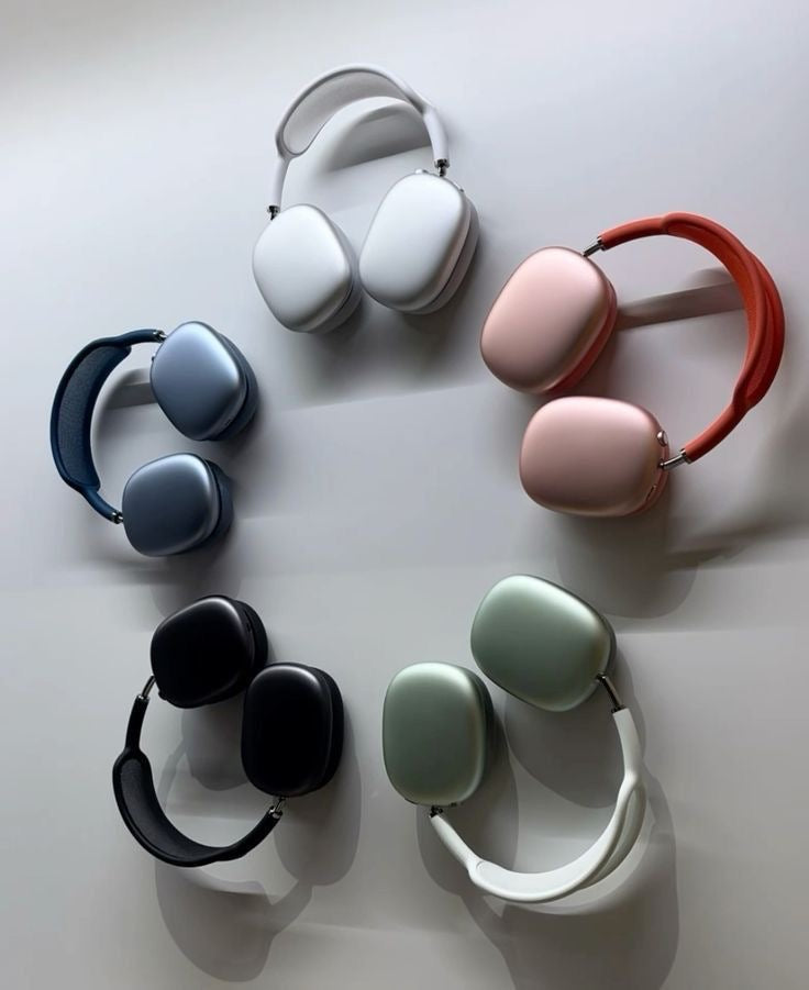 A-Pods Max - Blue - Premium Over-Ear Headphones with Exceptional Sound - MC - Premium Offer