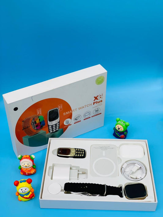 Smartwatch Ultra X8 Plus With a Mini Dual Sim