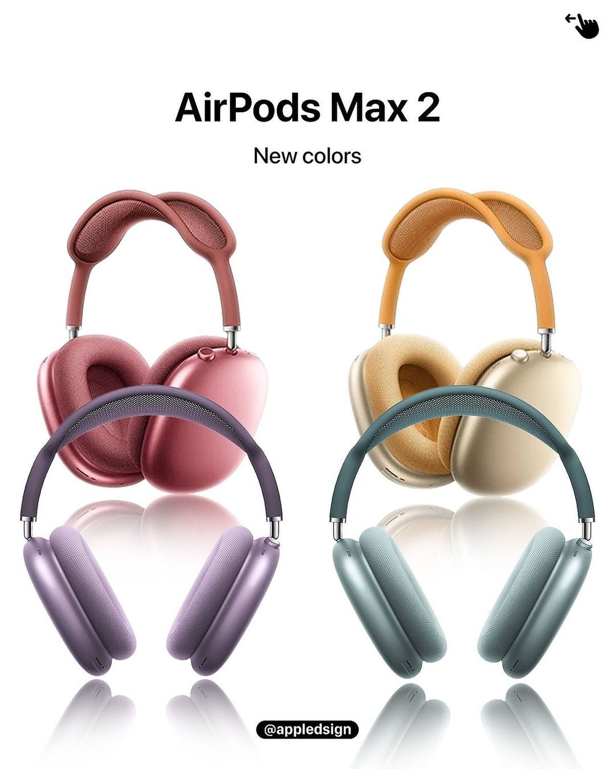 A-Pods Max - Blue - Premium Over-Ear Headphones with Exceptional Sound - MC - Premium Offer